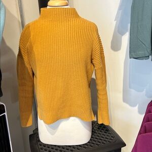 Max Studio Mustard Cowl Neck Sweater